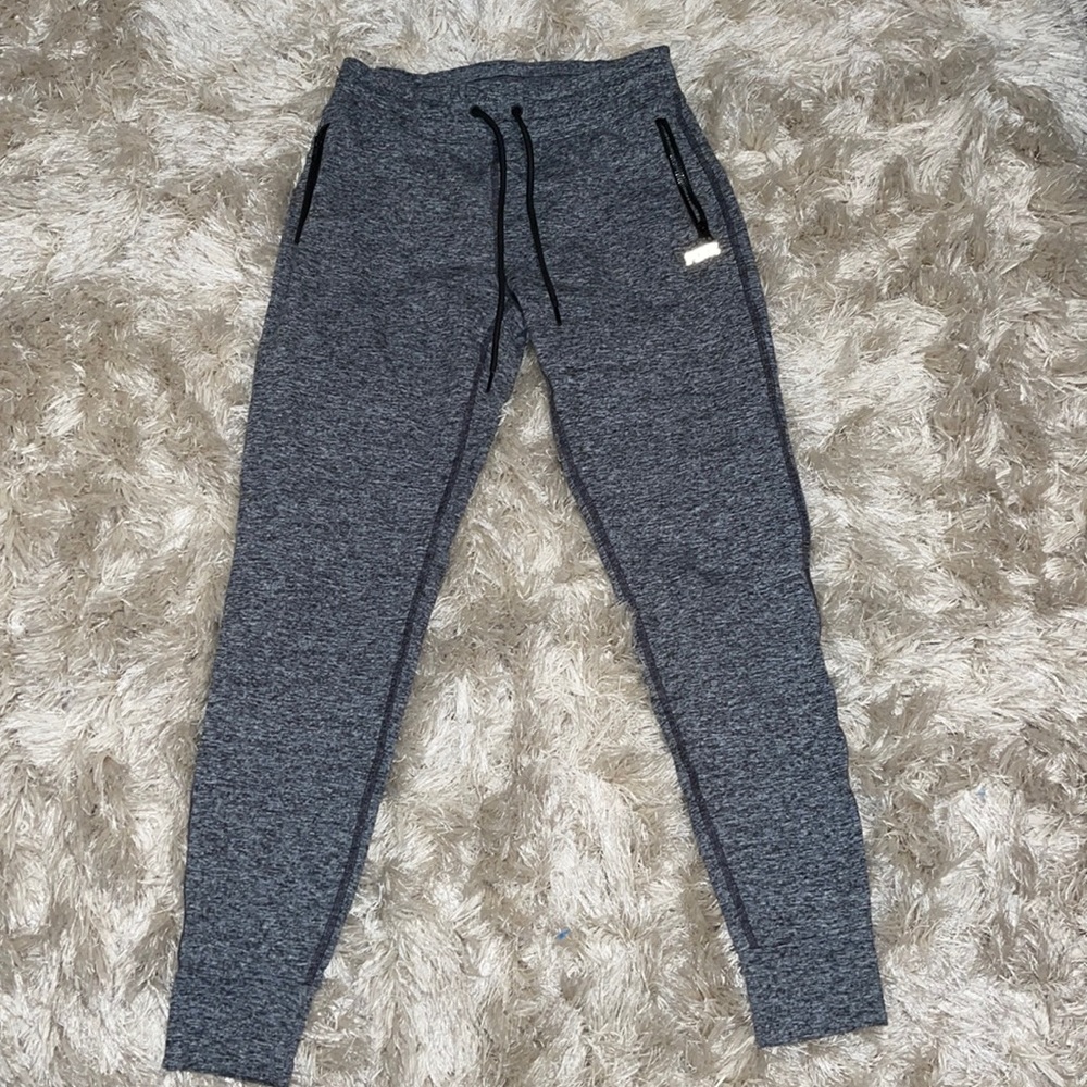 PINK grey cozy joggers